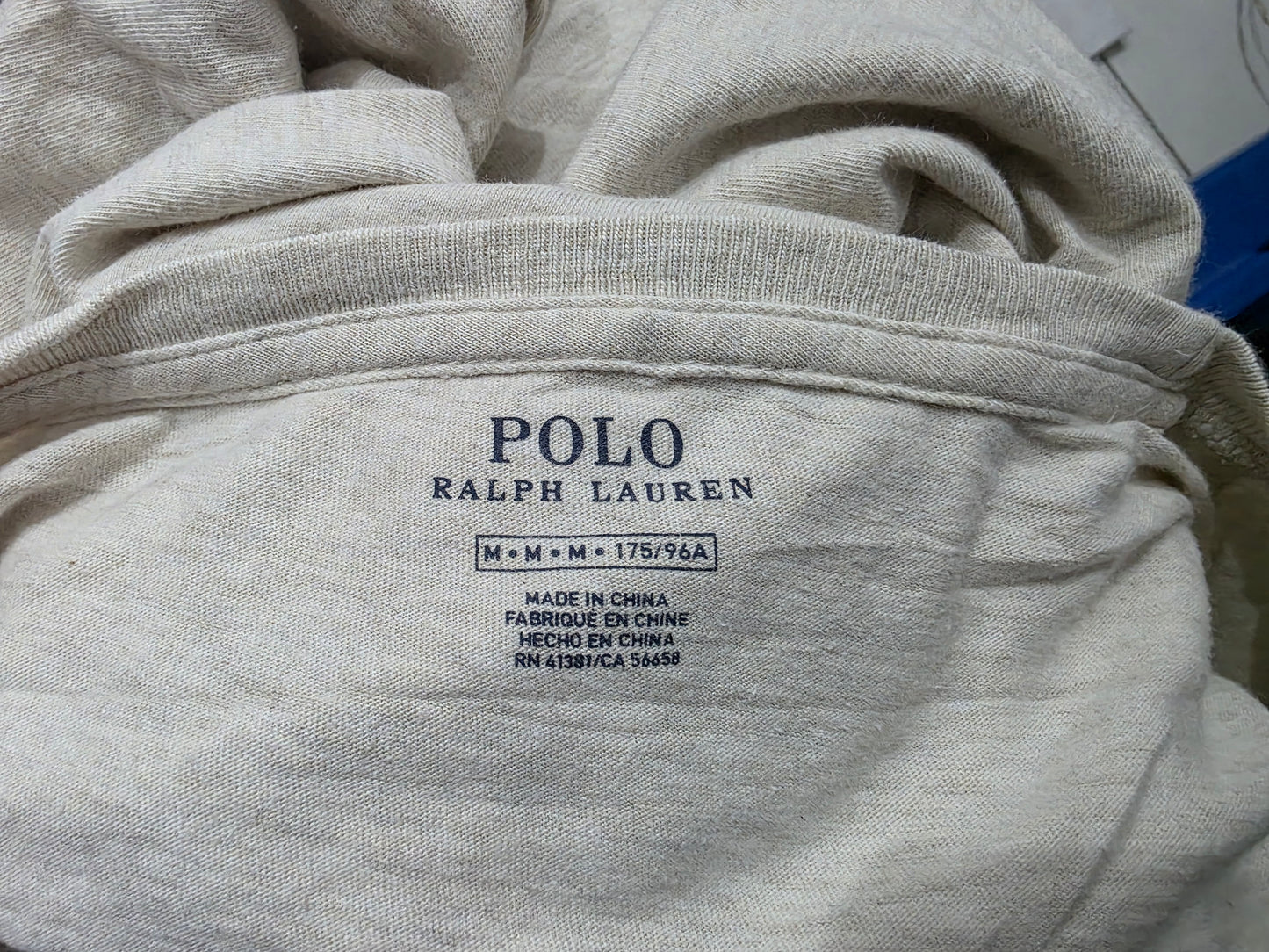 Playera Ralph Lauren Mediana M Cafe Claro (Usado)