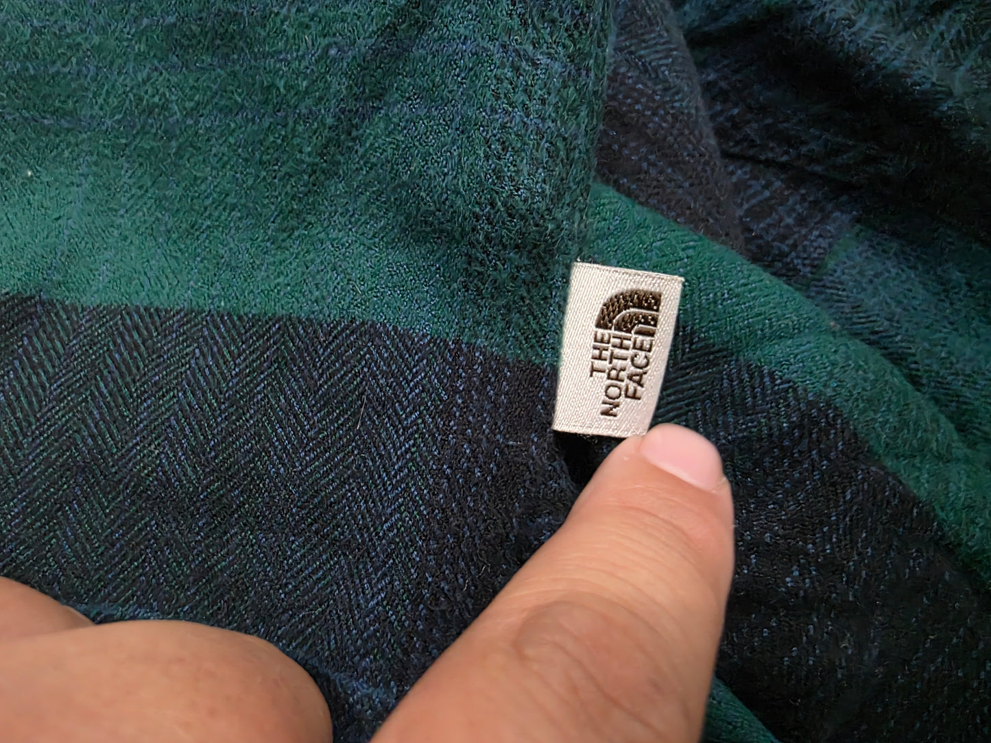 Camisa The North Face Mediana M Franela Verde (Usado)