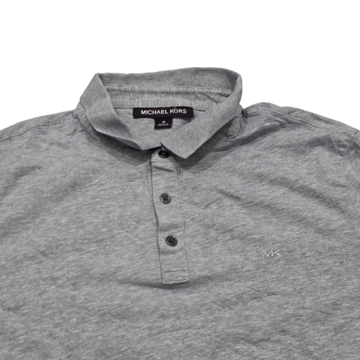 Playera Michael Kors Mediana M Gris Polo (Usado)