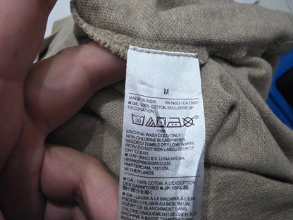 Playera Banana Republic Mediana M Polo Cafe Pique (Usado)