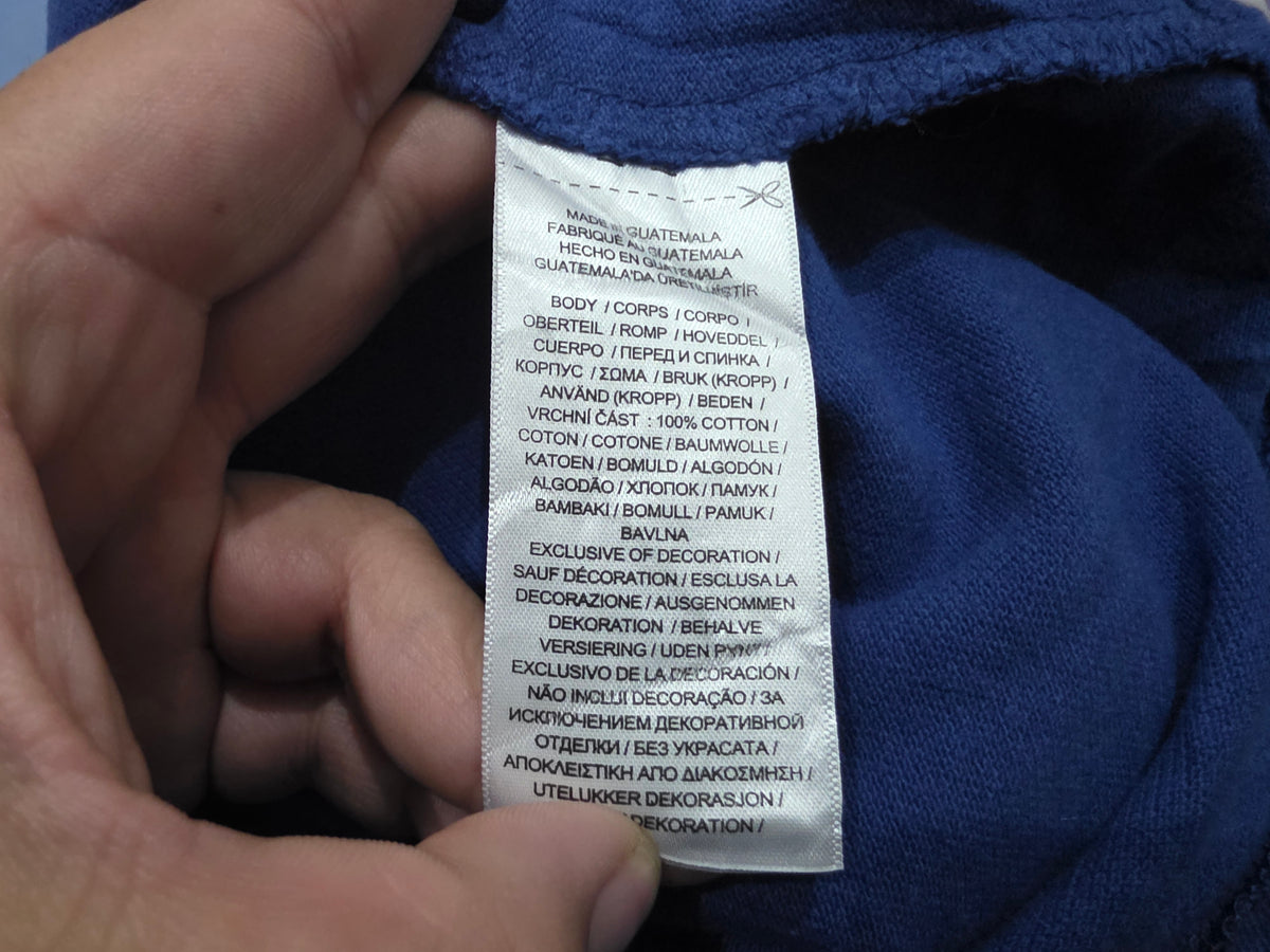 Playera Ralph Lauren Mediana Azul Pony Azul Claro Custom Sli