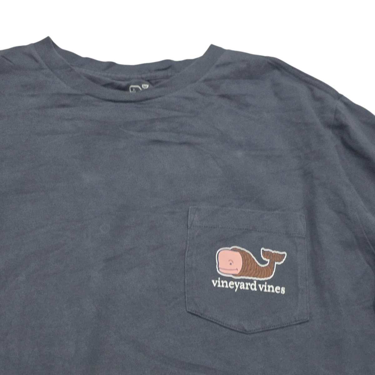 Playera Vineyard Vines Mediana M Azul Deslavado Thanksgiving