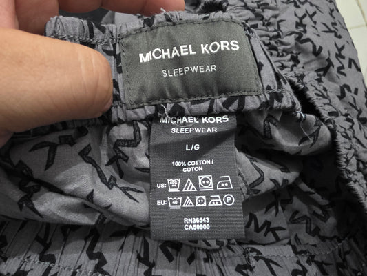 Pijama Michael Kors Grande L Gris Letras