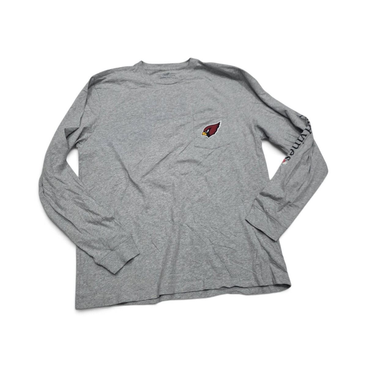 Playera Vineyard Vines Grande L Gris Navidad