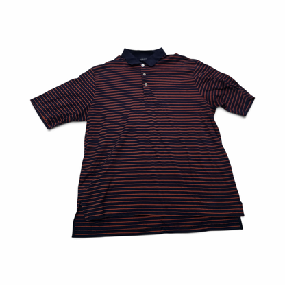 Playera Ralph Lauren Grande L Polo Golf Azul Y Naranja Linea