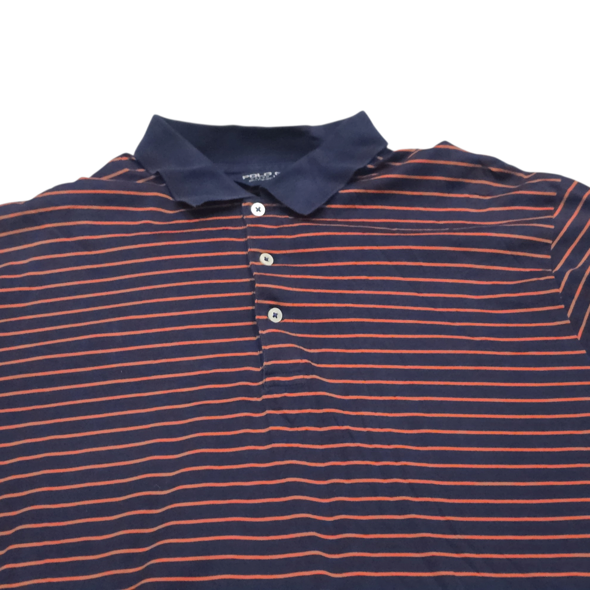 Playera Ralph Lauren Grande L Polo Golf Azul Y Naranja Linea