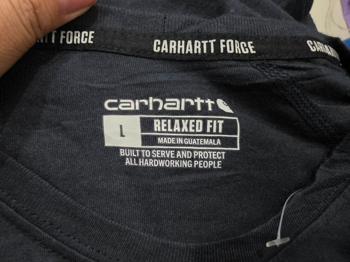 Playera Carhartt Grande L Relaxed Fit Azul