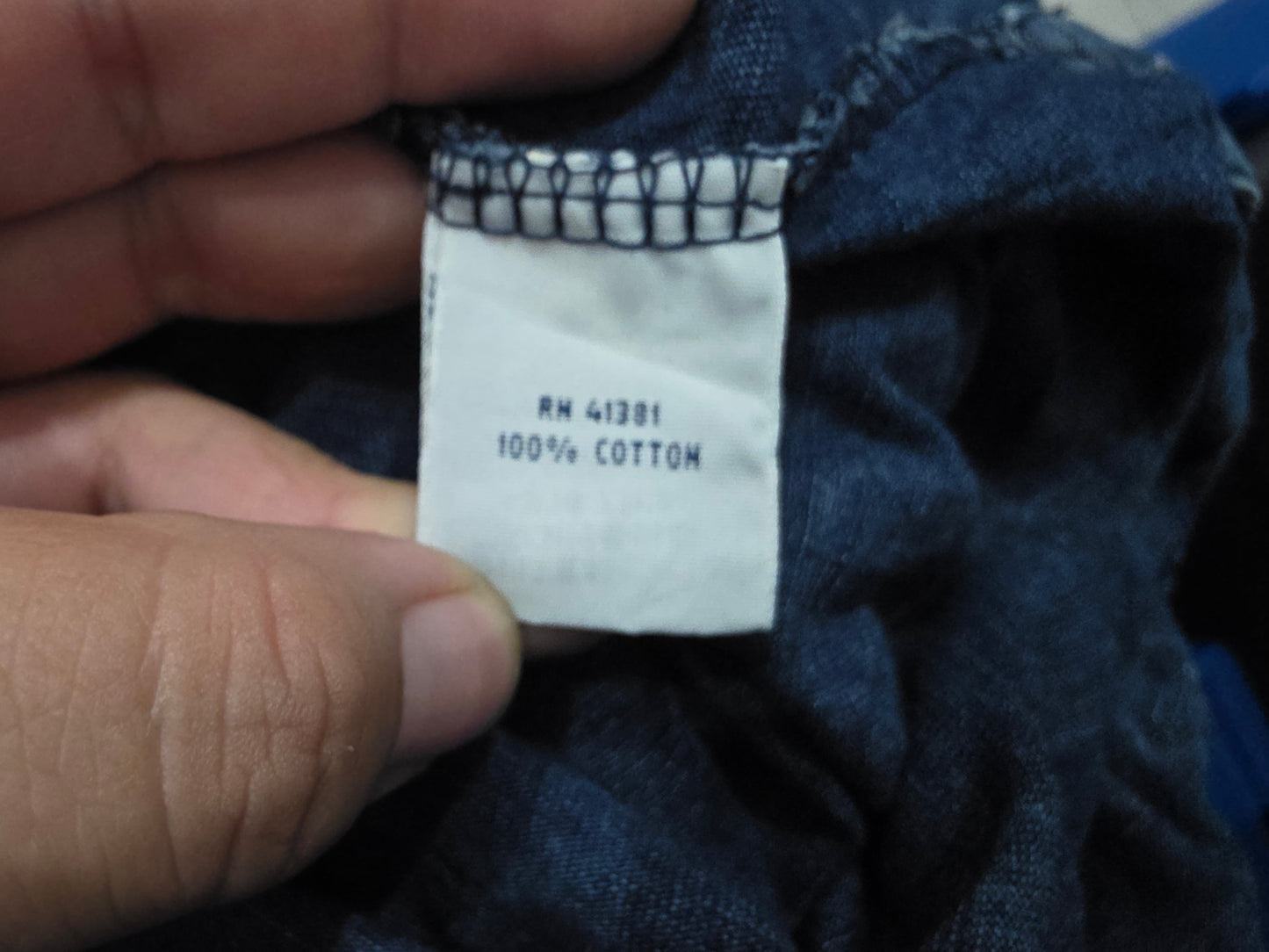 Playera Ralph Lauren Grande L Azul Marino Polo Estampado Ban