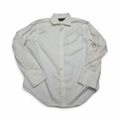 Camisa Ralph Lauren 17 1/2 Blanco Non Iron