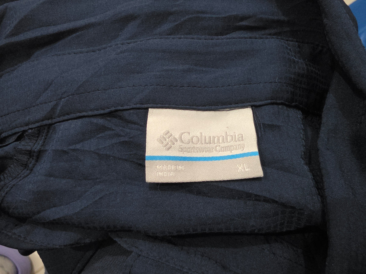 Camisa Columbia Xgrande Xl Azul