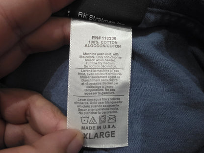Playera Harley Davidson Xgrande Xl Azul Hannums
