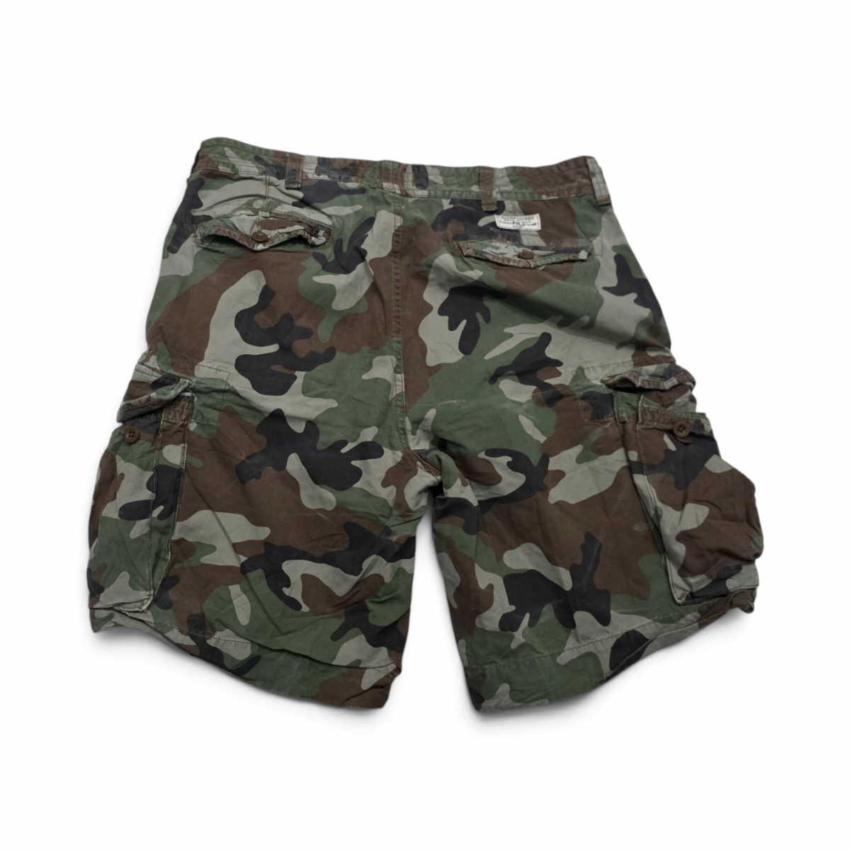 Bermuda Ralph Lauren Talla 40 Verde Camoflaje Cargo