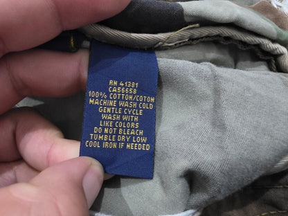 Bermuda Ralph Lauren Talla 40 Verde Camoflaje Cargo