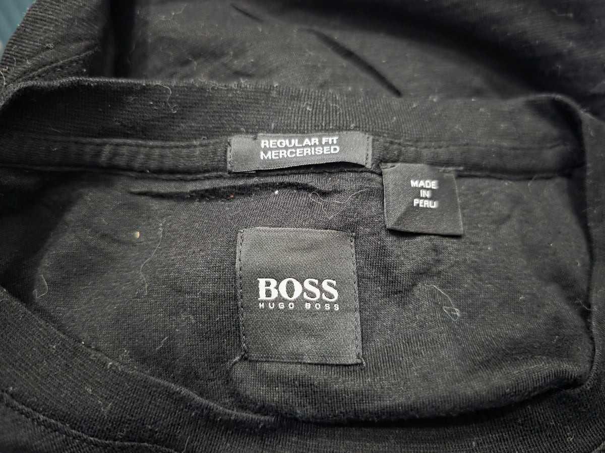 Playera Hugo Boss Xgrande Xl Regular Fit Negro