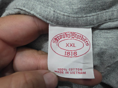 Playera Brooks Brothers Xxl Gris