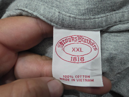 Playera Brooks Brothers Xxl Gris