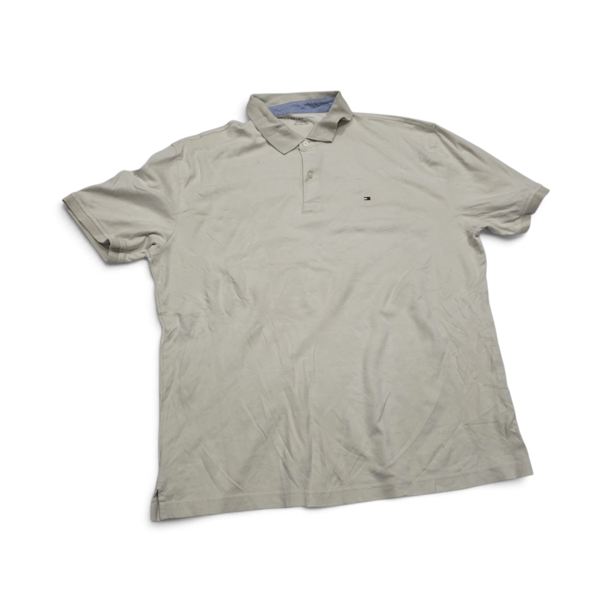 Playera Tommy Hilfiger Xxl Beige Polo