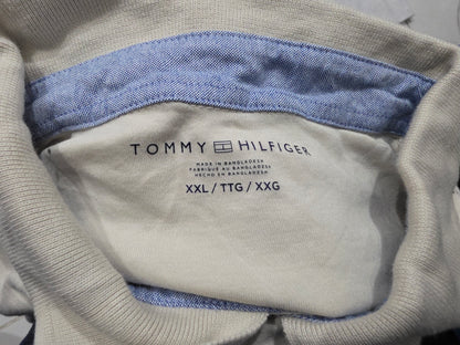 Playera Tommy Hilfiger Xxl Beige Polo