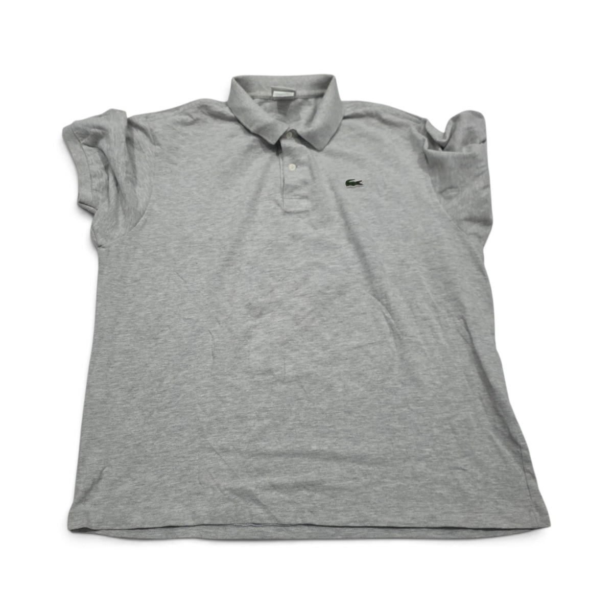 Playera Lacoste 2xl Fr 7 Polo Gris