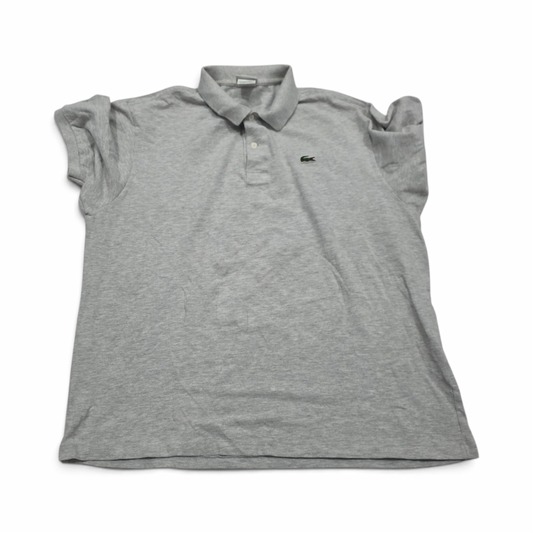 Playera Lacoste 2xl Fr 7 Polo Gris