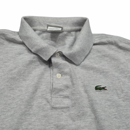 Playera Lacoste 2xl Fr 7 Polo Gris