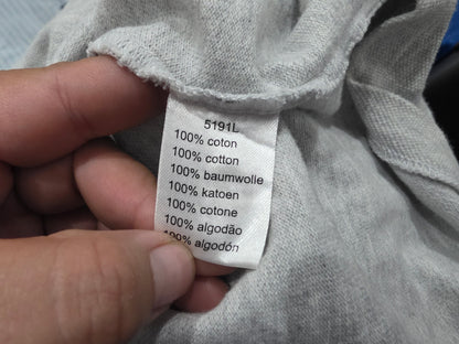 Playera Lacoste 2xl Fr 7 Polo Gris