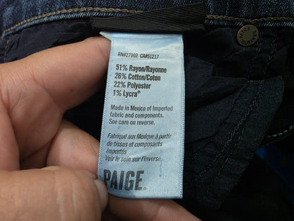 Pantalon Paige 32 Slim Fit Azul