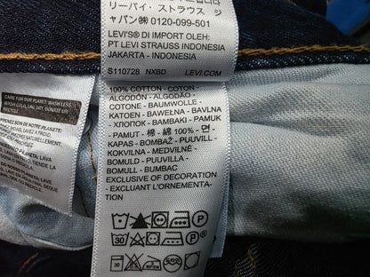 Pantalon Levis 550 33x32 Relaxed Fit Tapered Azul