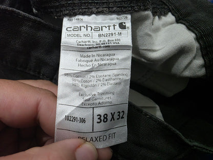Pantalon Carhartt 38x32 Relaxed Gris