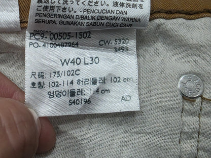 Pantalon Levis 505 40x30 Recto Cafe