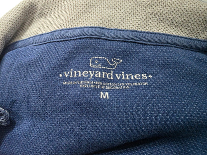Sueter Vineyard Vines Mediana M Cierre Corto Azul