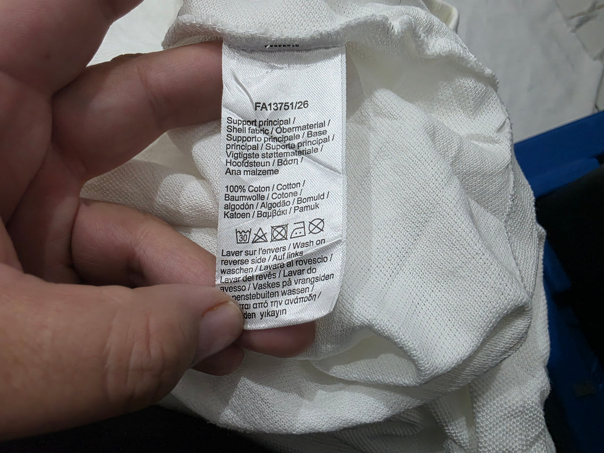 Playera Lacoste Mediana M Blanco Polo