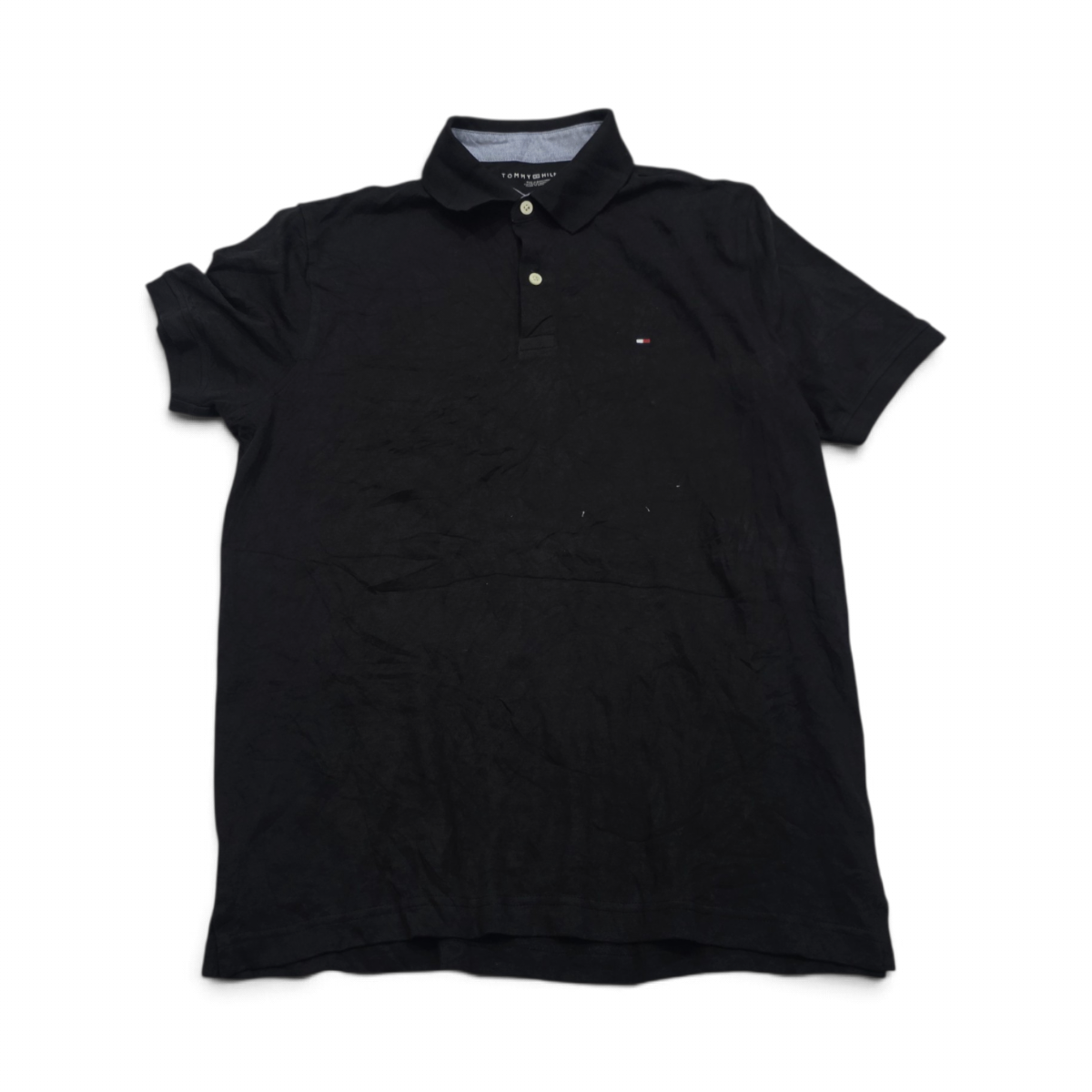 Playera Tommy Hilfiger Mediana M Polo Negro