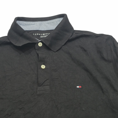 Playera Tommy Hilfiger Mediana M Polo Negro