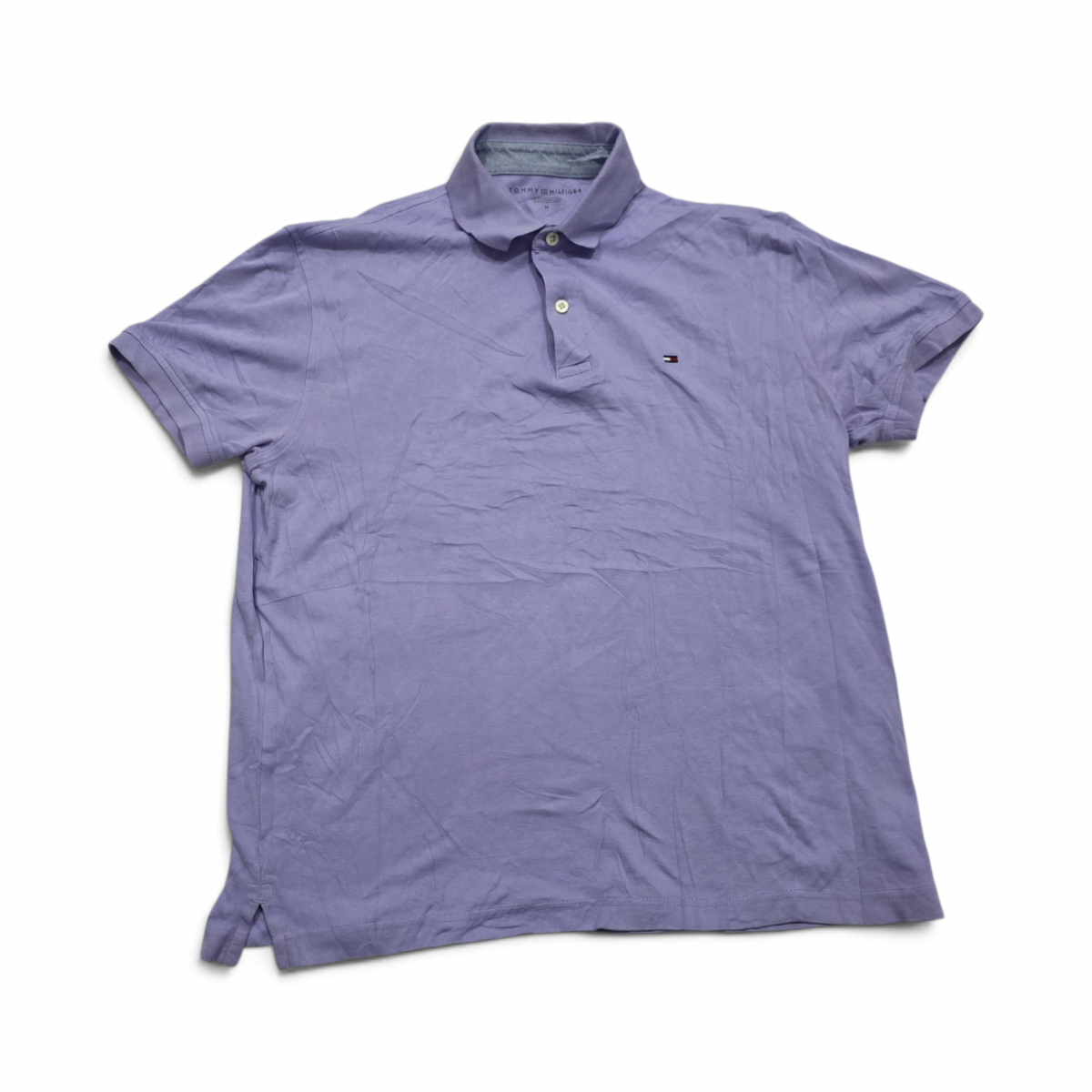 Playera Tommy Hilfiger Mediana M Polo Morado