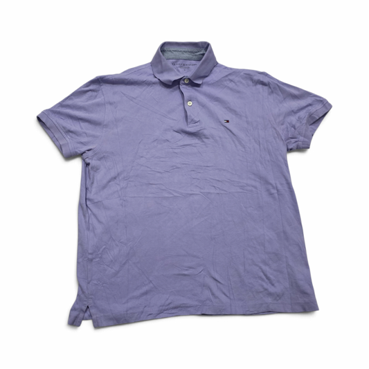 Playera Tommy Hilfiger Mediana M Polo Morado