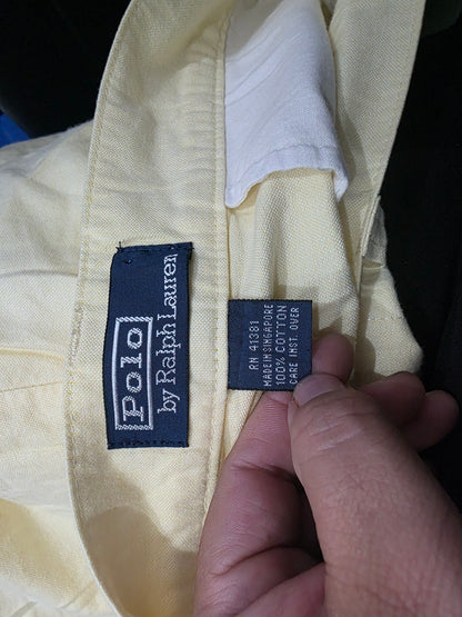 Bermuda Ralph Lauren Talla 33 Amarillo Claro