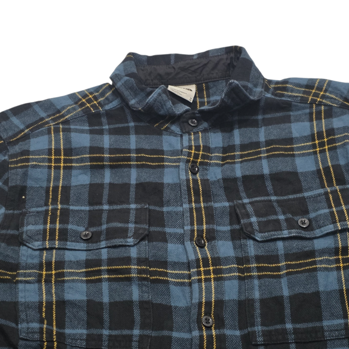 Camisa The North Face Mediana M Cuadro Azul