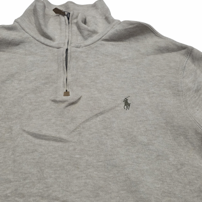 Sueter Ralph Lauren Grande L Cafe Pony Verde Cierre Corto