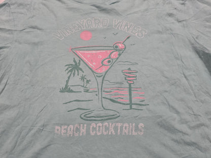 Playera Vineyard Vines Grande L Azul Agua