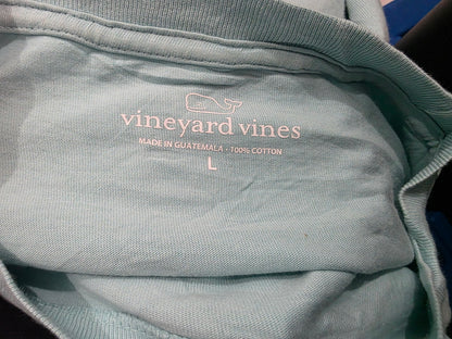 Playera Vineyard Vines Grande L Azul Agua