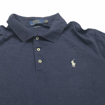 Playera Ralph Lauren Grande L Classic Fit Polo Azul