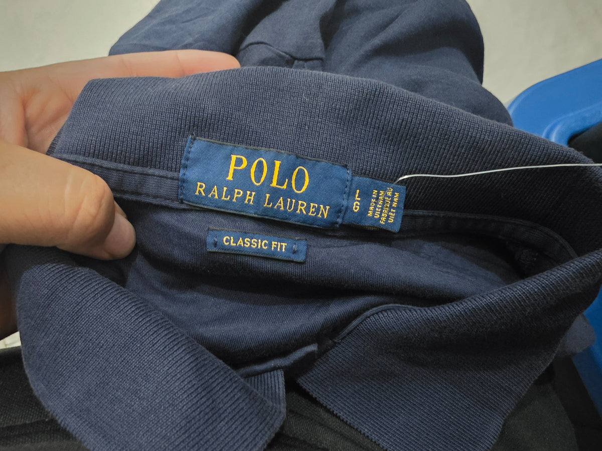 Playera Ralph Lauren Grande L Classic Fit Polo Azul