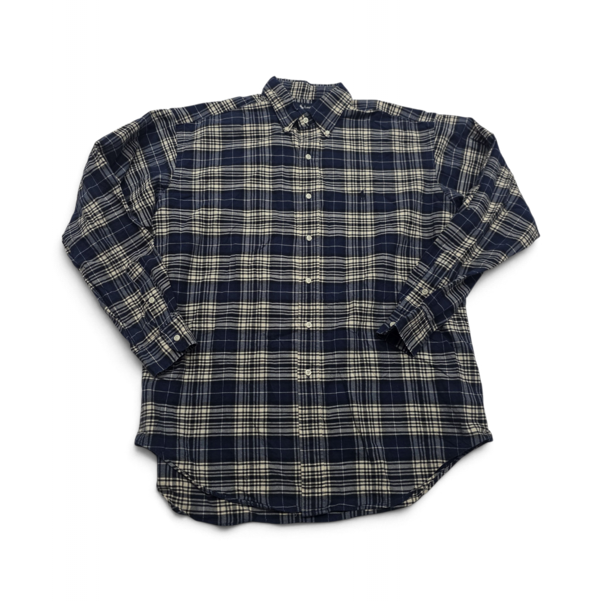 Camisa Ralph Lauren Grande L Blake Cuadro Azul