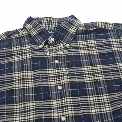 Camisa Ralph Lauren Grande L Blake Cuadro Azul