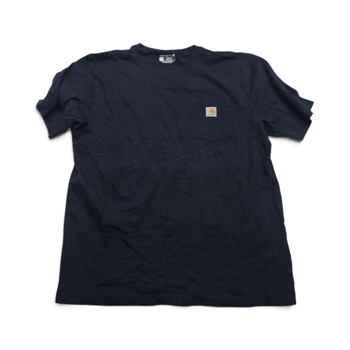 Playera Carhartt Grande L Azul Loose Fit