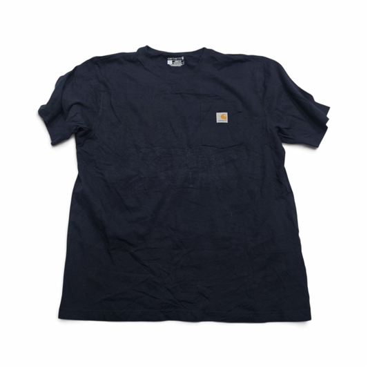 Playera Carhartt Grande L Azul Loose Fit