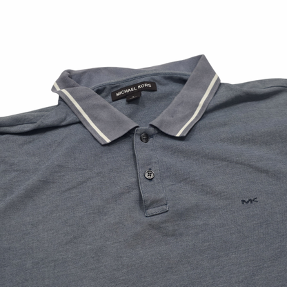 Playera Michael Kors Grande L Polo Azul