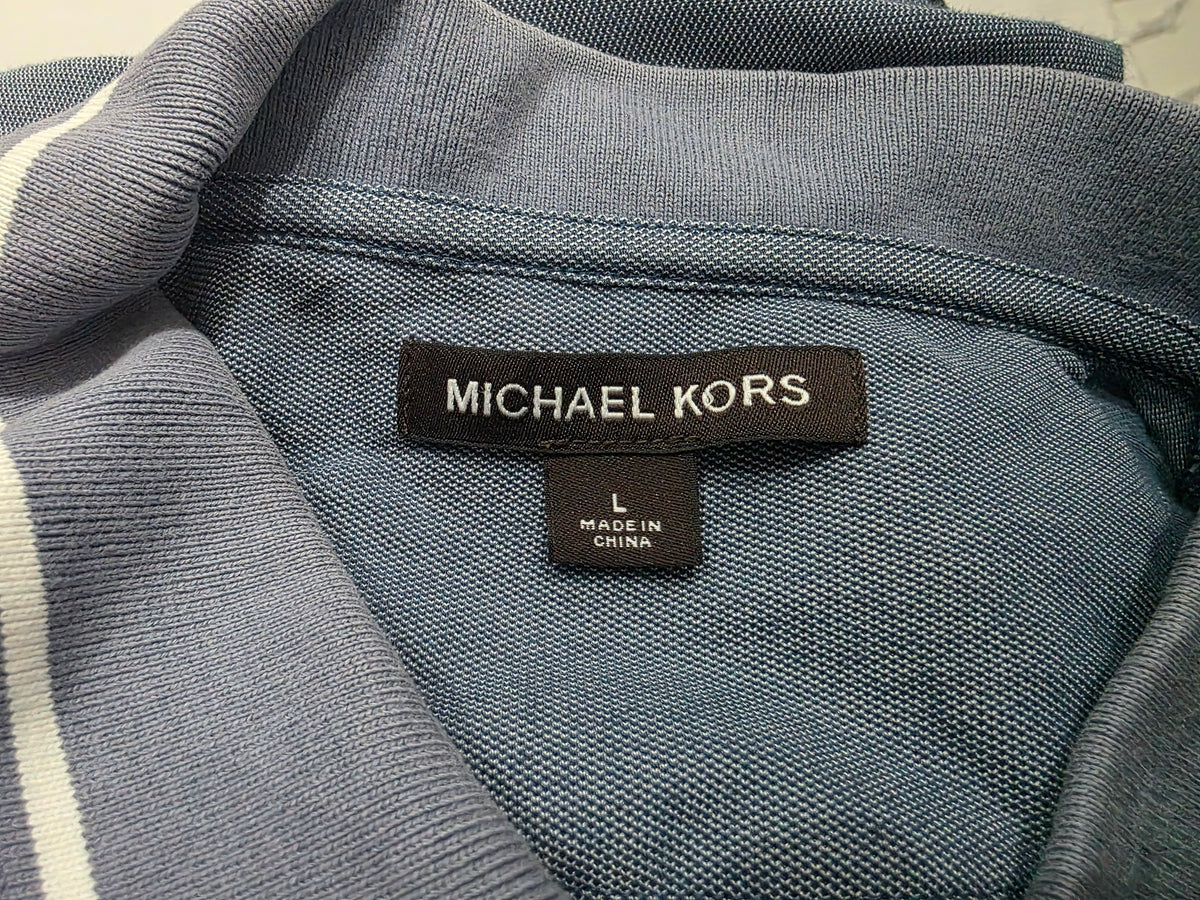 Playera Michael Kors Grande L Polo Azul