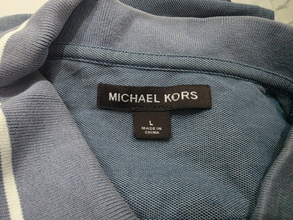 Playera Michael Kors Grande L Polo Azul